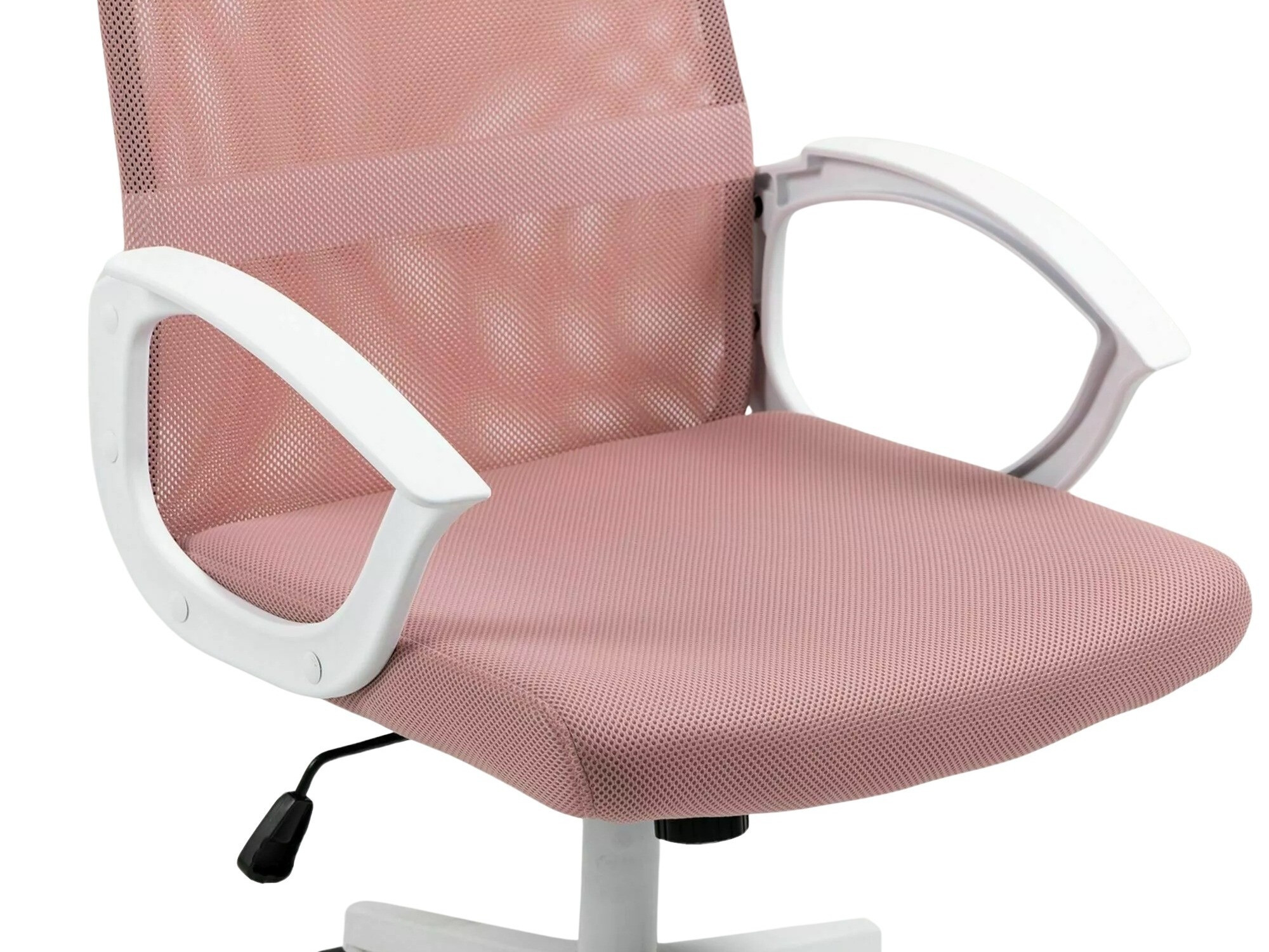 Chaise de bureau Detroit 276 (Blanc + Rose)