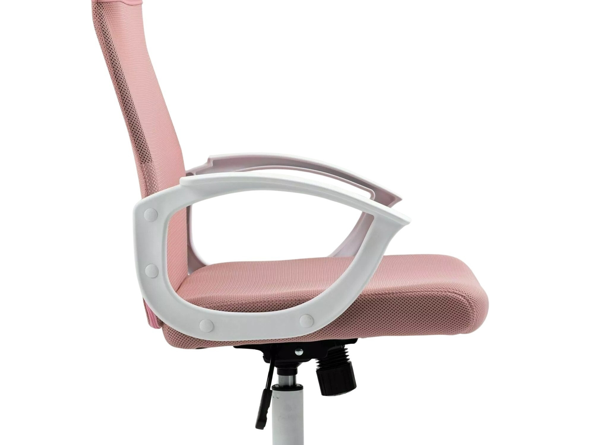 Chaise de bureau Detroit 276 (Blanc + Rose)