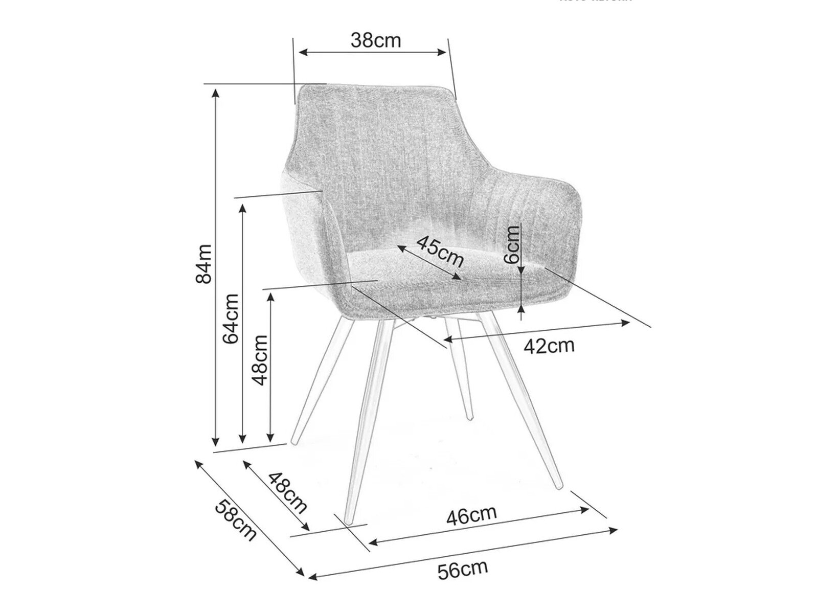 Chaise Detroit 289 (Brego 34)