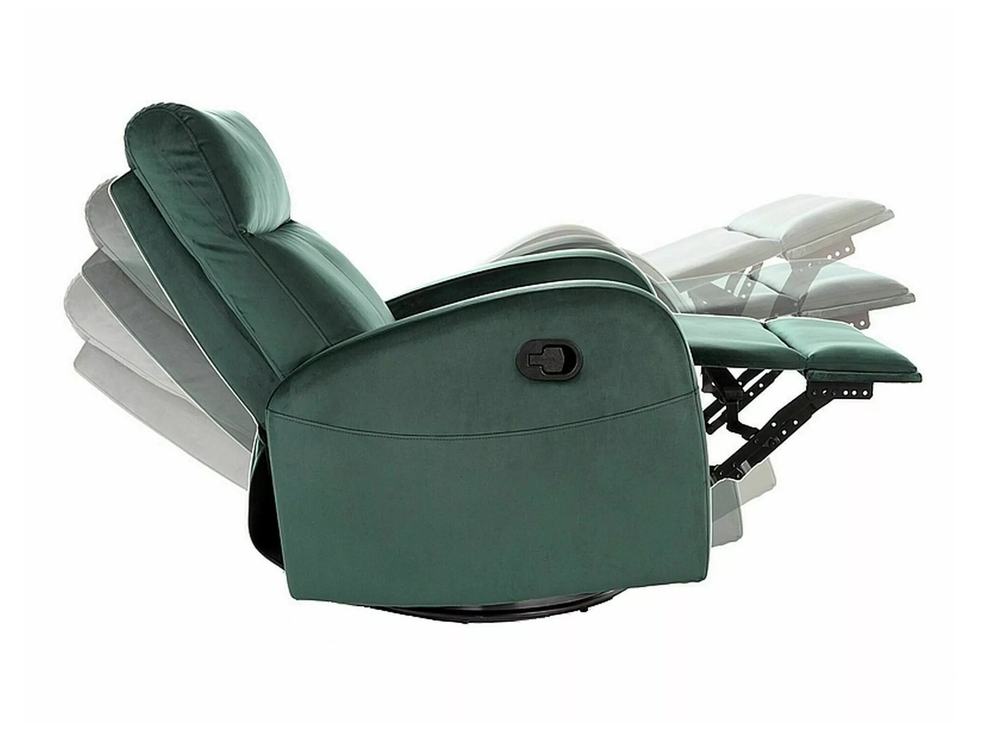 Fauteuil inclinable Detroit 333 (Vert)