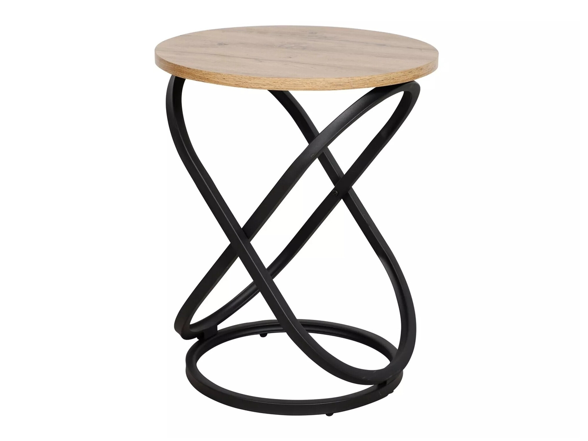 Table basse Detroit 293 (Chêne Artisan + Noir)