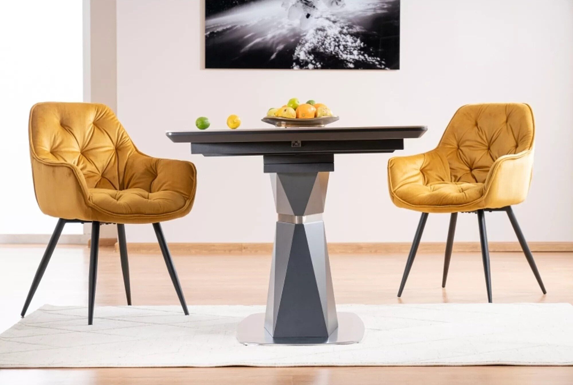 Chaise Detroit 354 (Jaune)