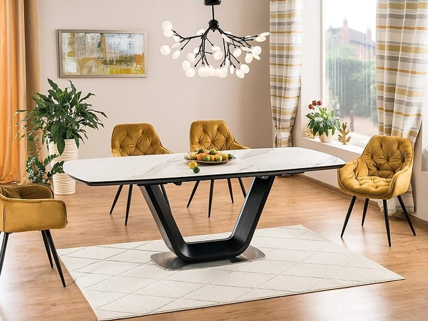 Chaise Detroit 354 (Jaune)