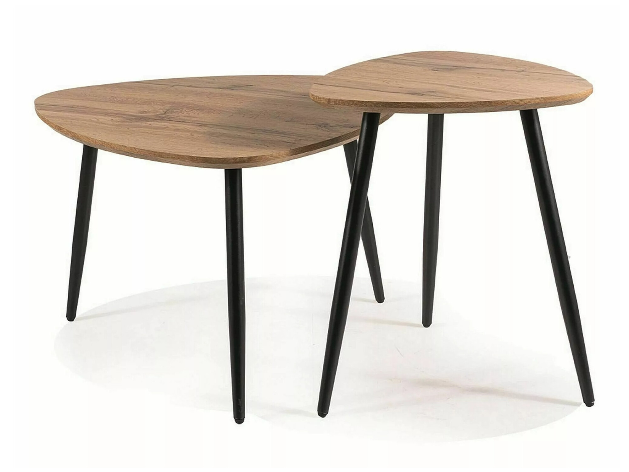 Ensemble tables basses Detroit 361 (Chêne Artisan)