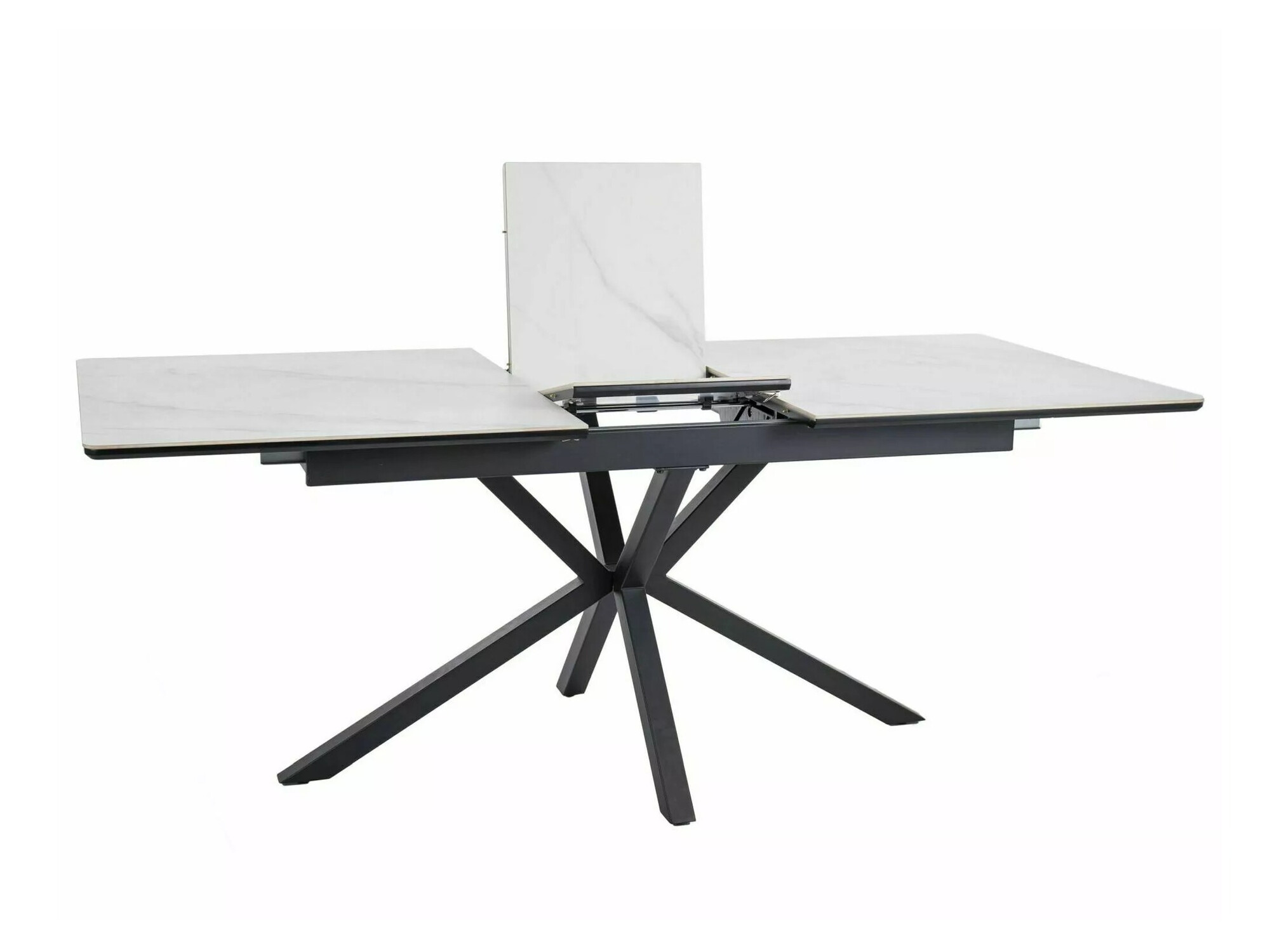 Table Detroit 374 (Marbre blanc + Noir)