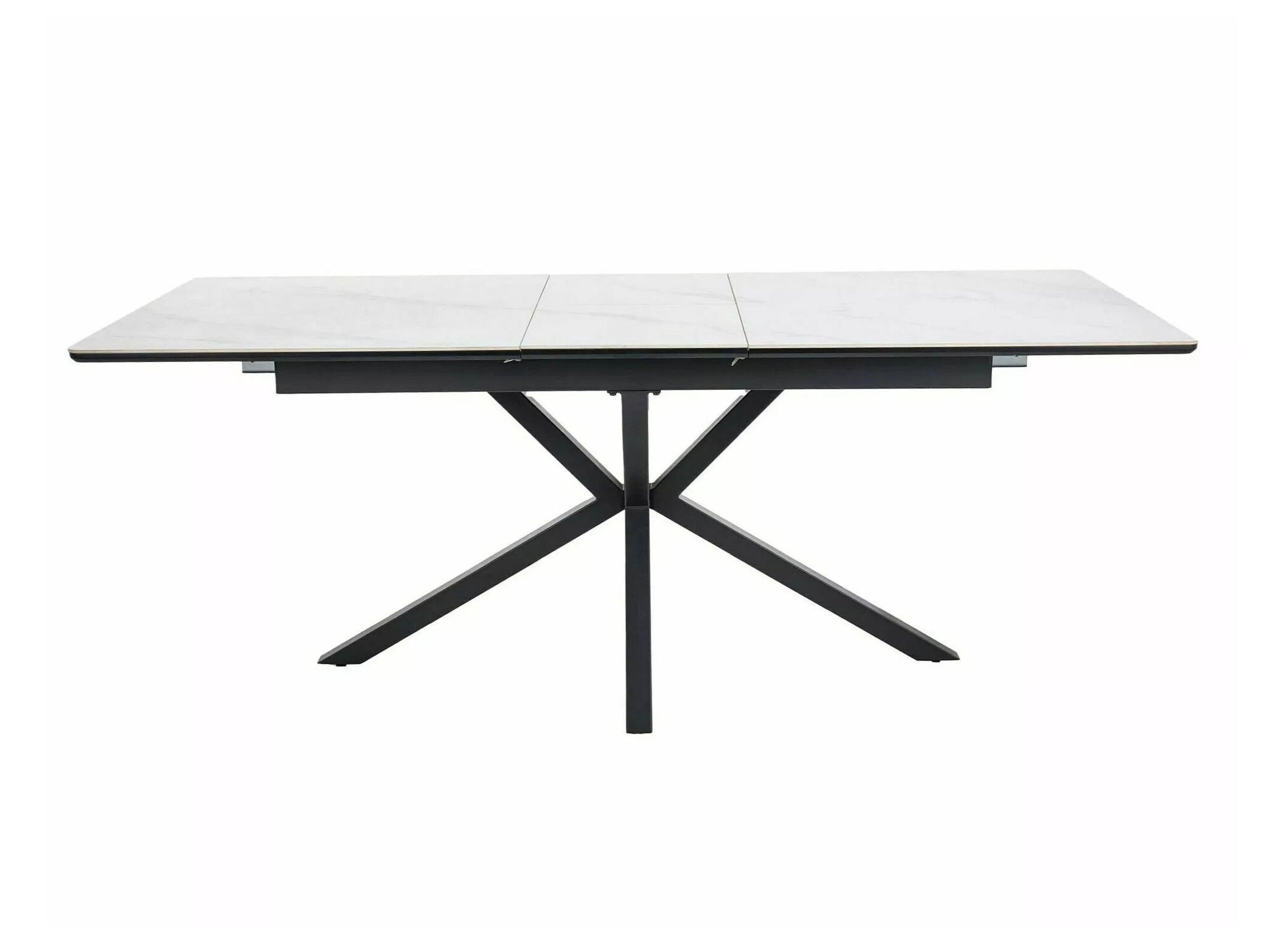 Table Detroit 374 (Marbre blanc + Noir)