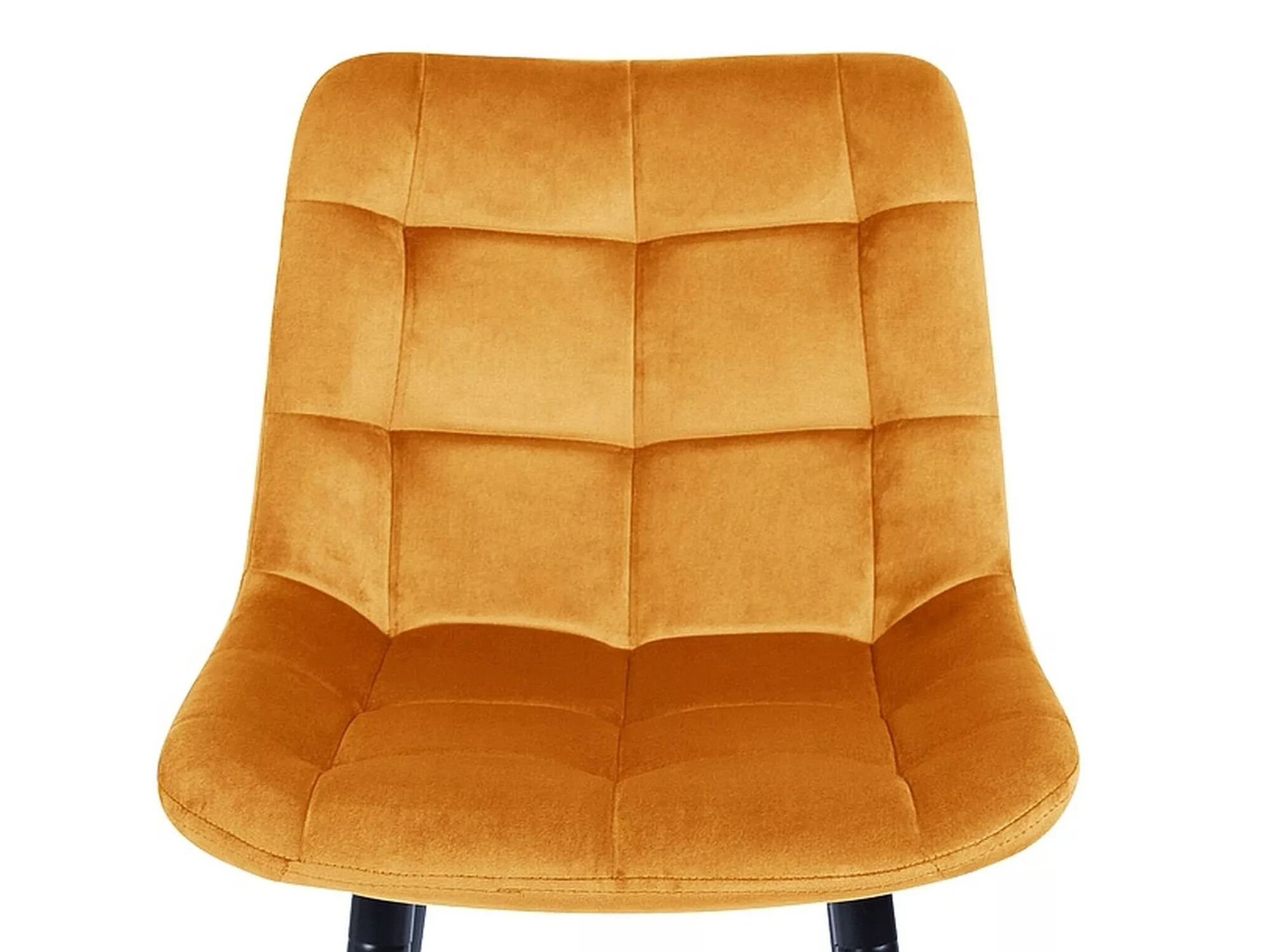 Chaise de bar mi-hauteur Detroit 393 (Jaune)