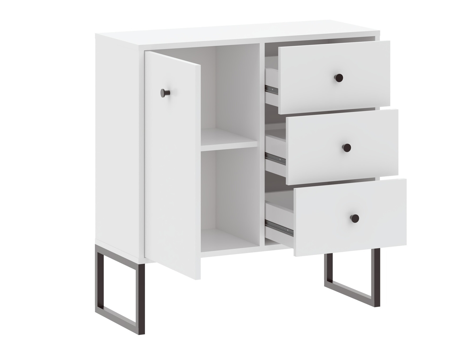 Commode Dalferi 101 (Blanc)