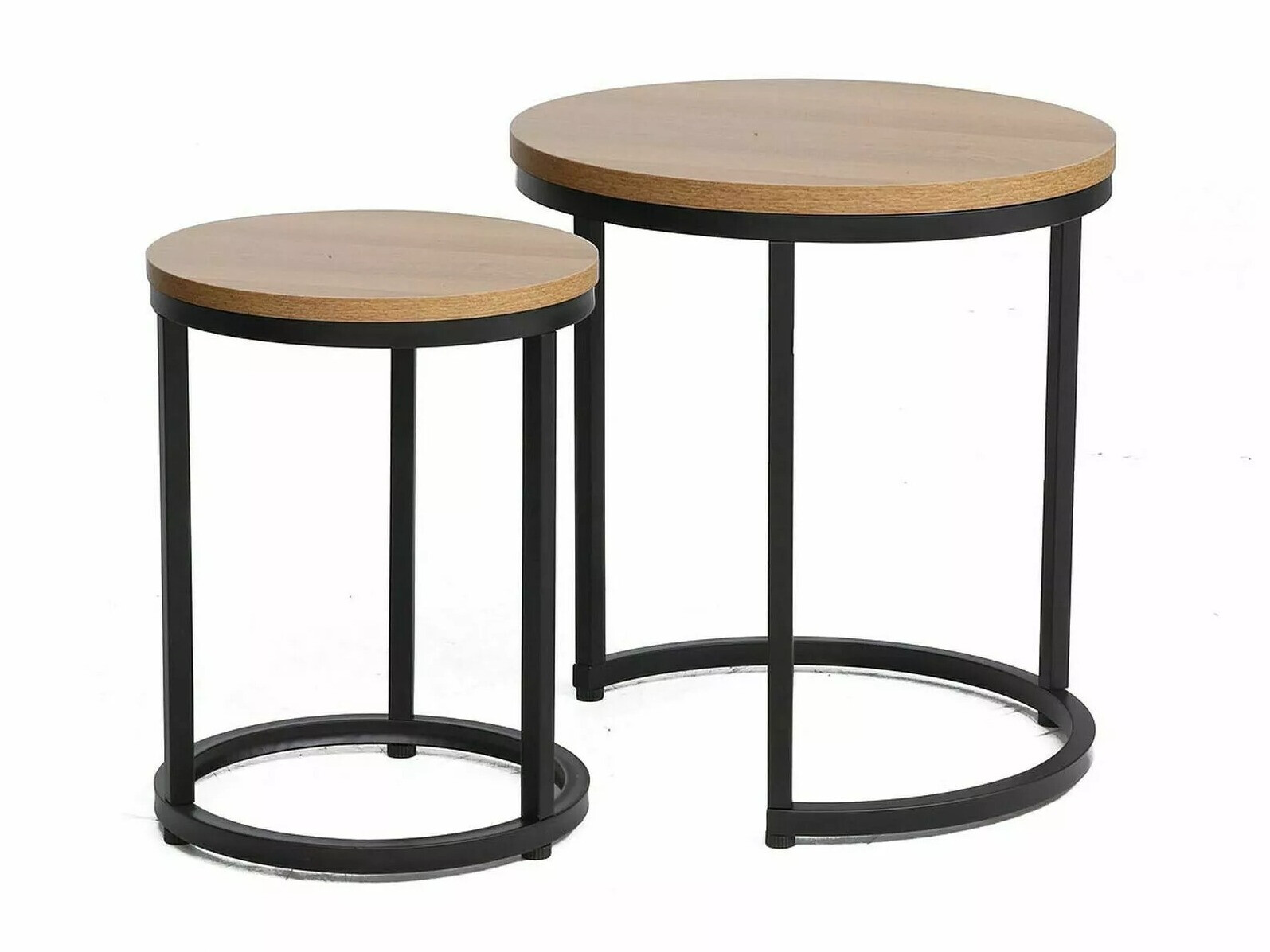 Ensemble tables basses Detroit 398 (Chêne)