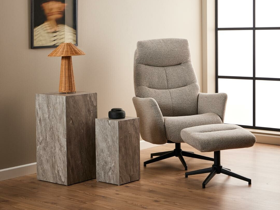 Fauteuil inclinable Norsica 804 (Beige)