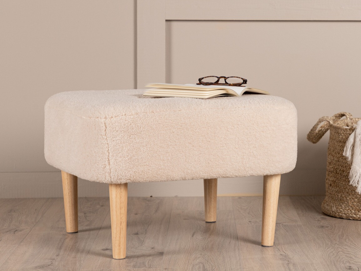 Pouf Dallas 3234 (Blanc)