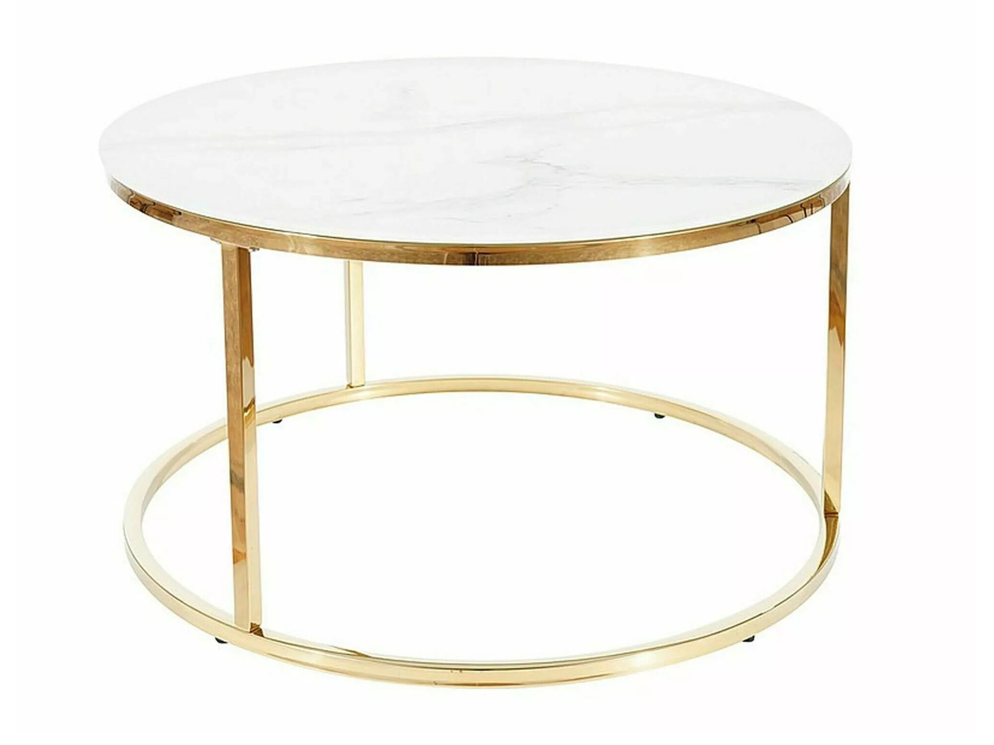 Table basse Detroit 400 (Marbre blanc)