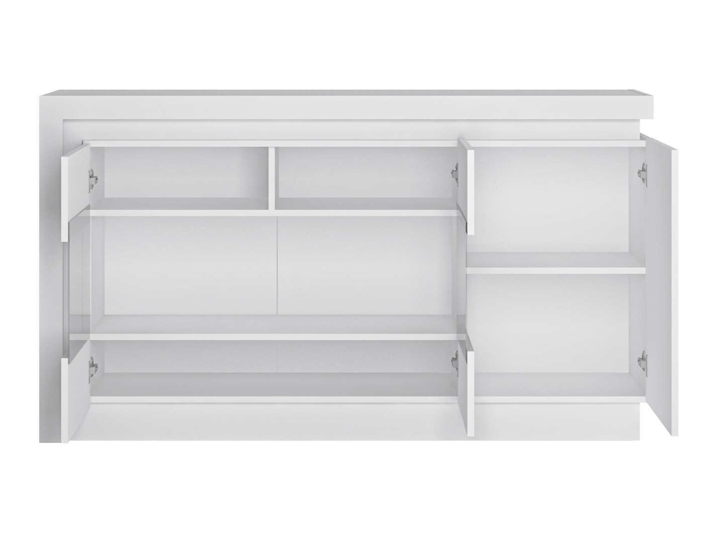 Buffet Feldeli 104 (Blanc + Blanc brillant)