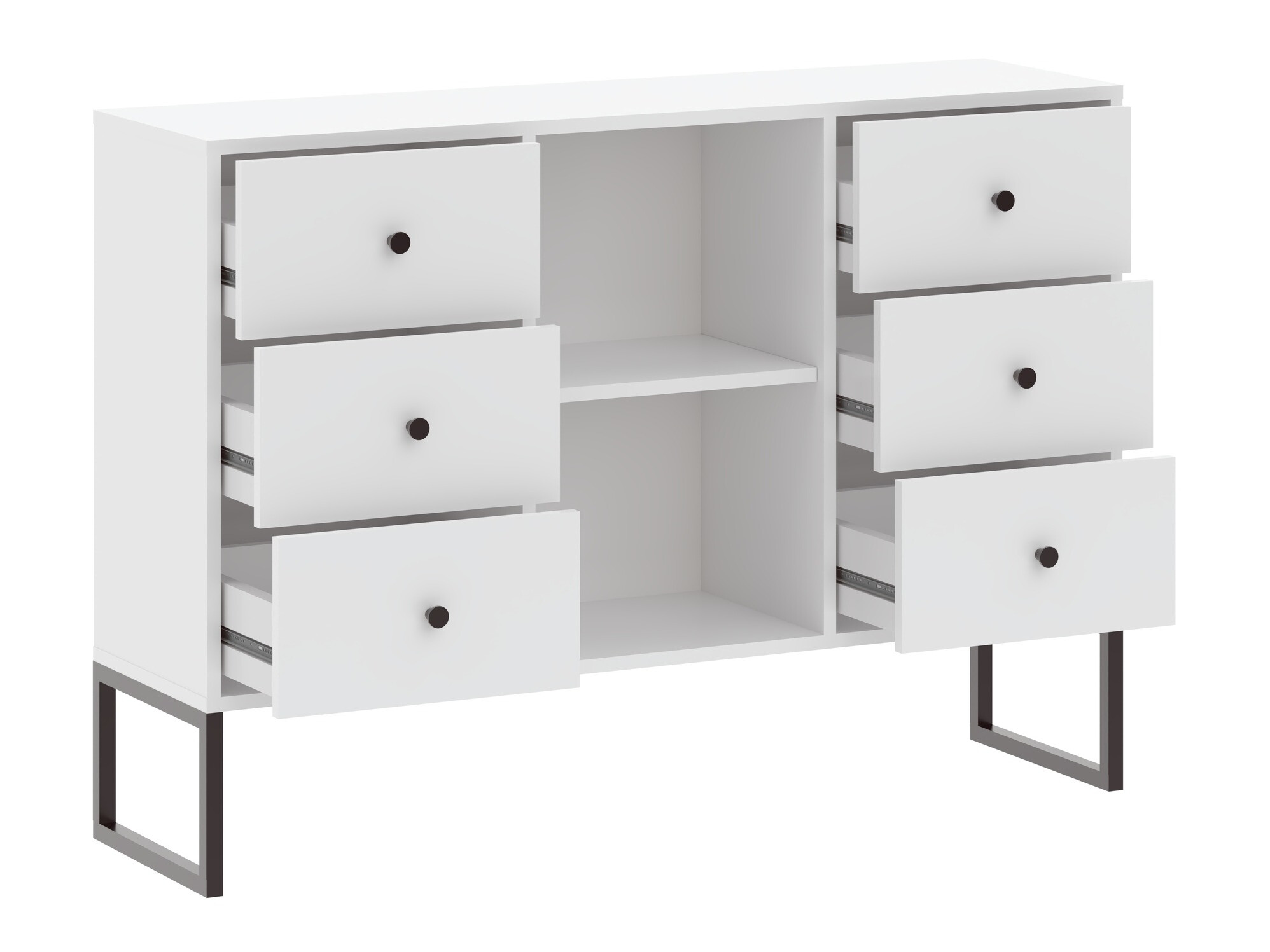 Commode Dalferi 104 (Blanc)