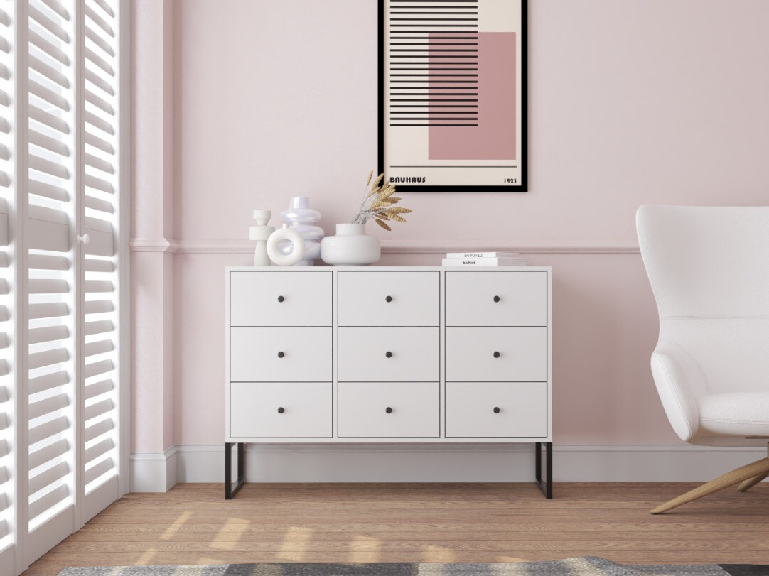Commode Dalferi 105 (Blanc)