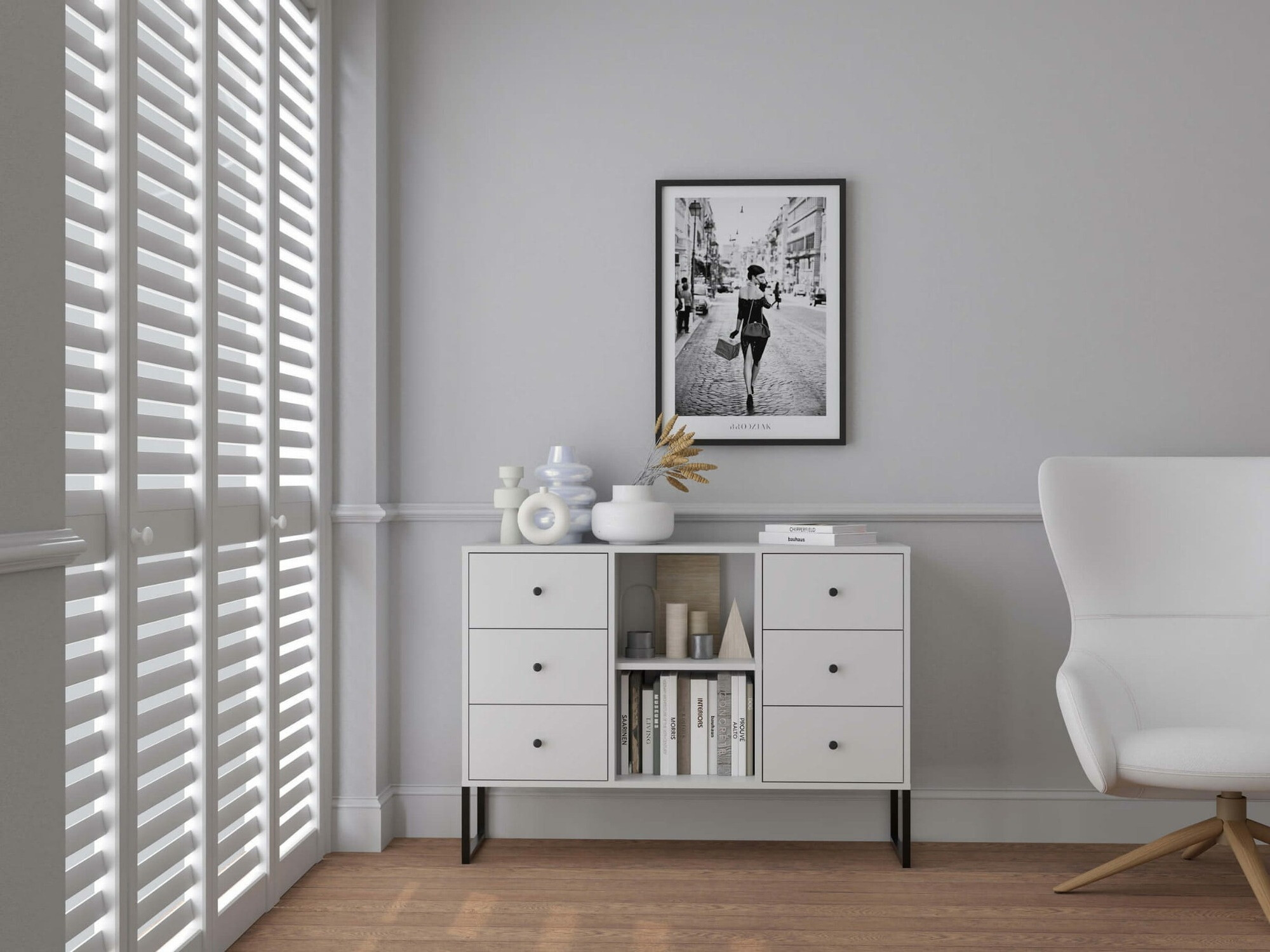 Commode Dalferi 104 (Blanc)