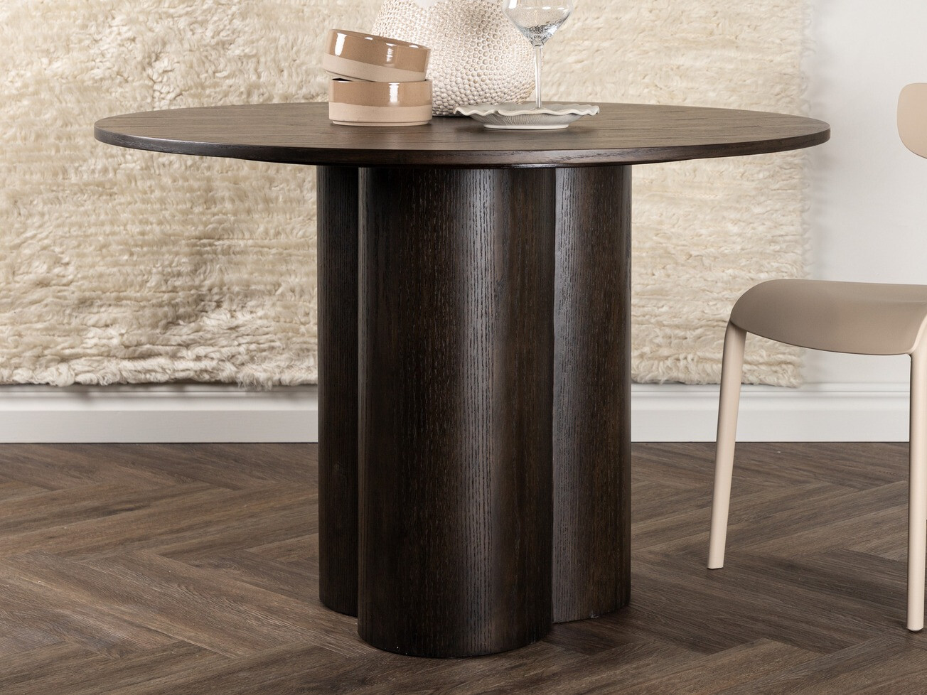 Table Dallas 3195 (Noix sombre)
