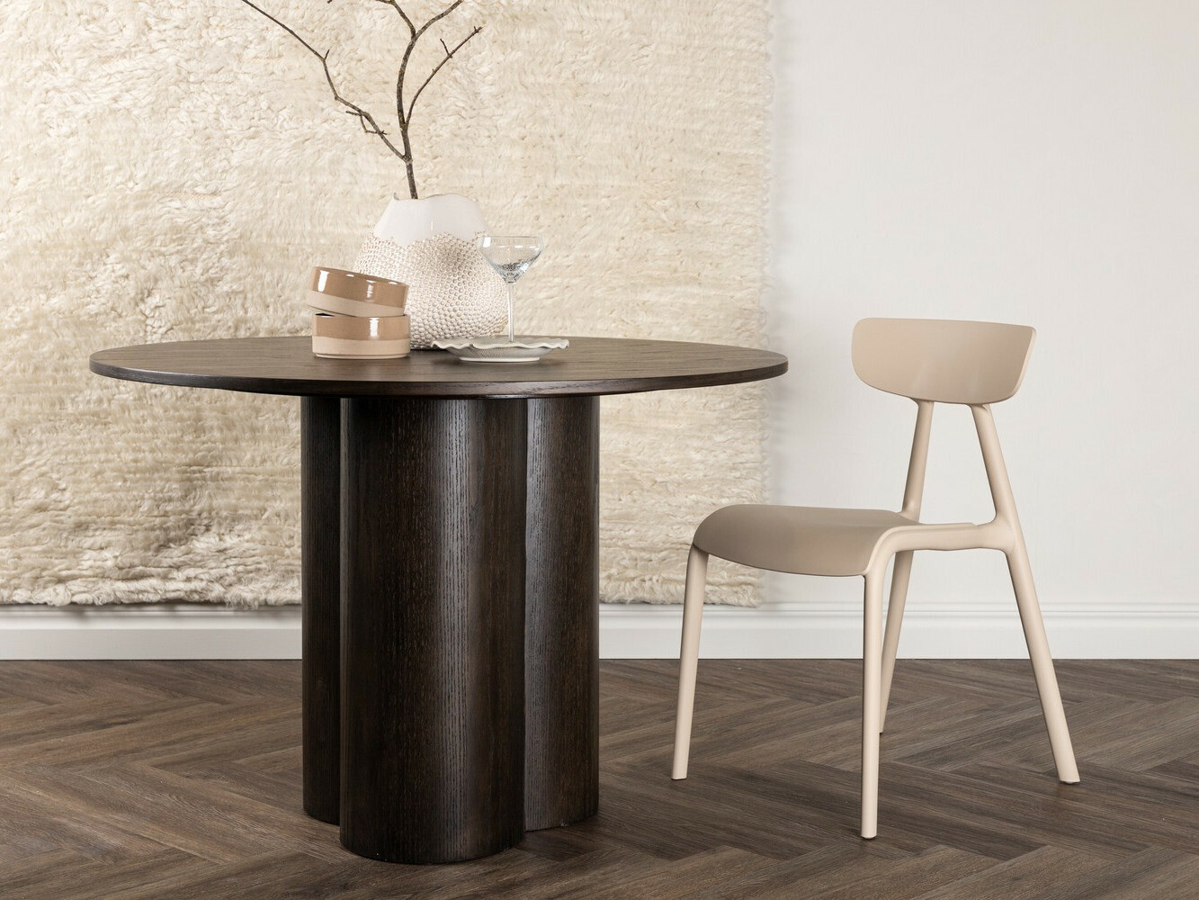 Table Dallas 3195 (Noix sombre)
