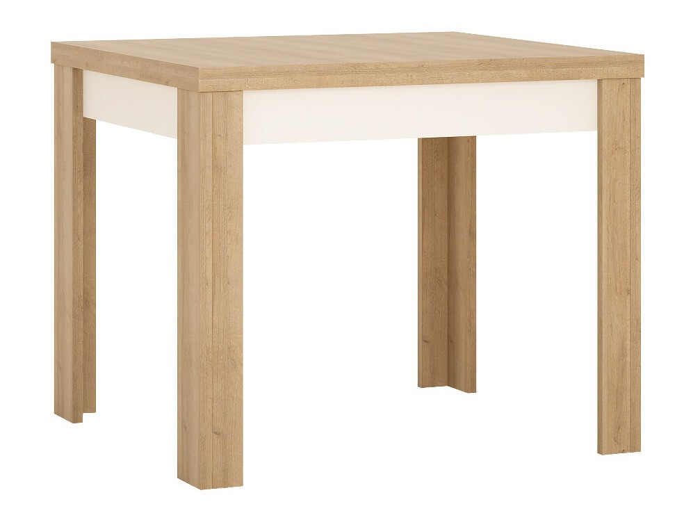 Table Feldeli 110 (Riviera chêne + Blanc)
