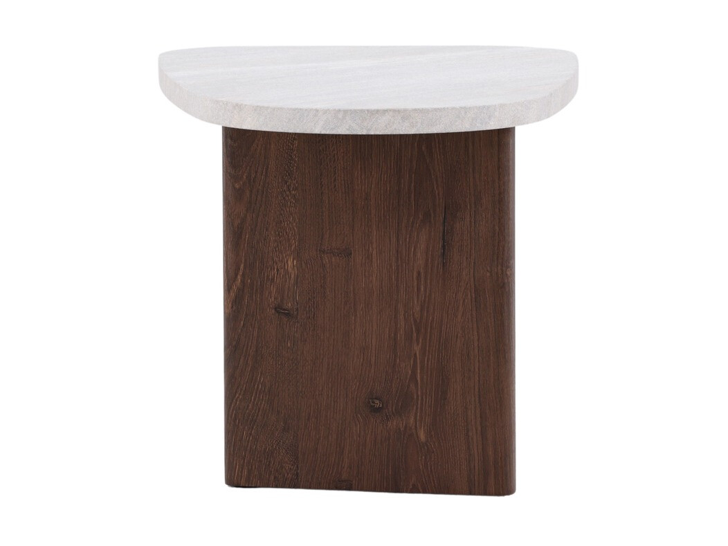 Table basse Dallas 4214 (Gris clair + Marron)