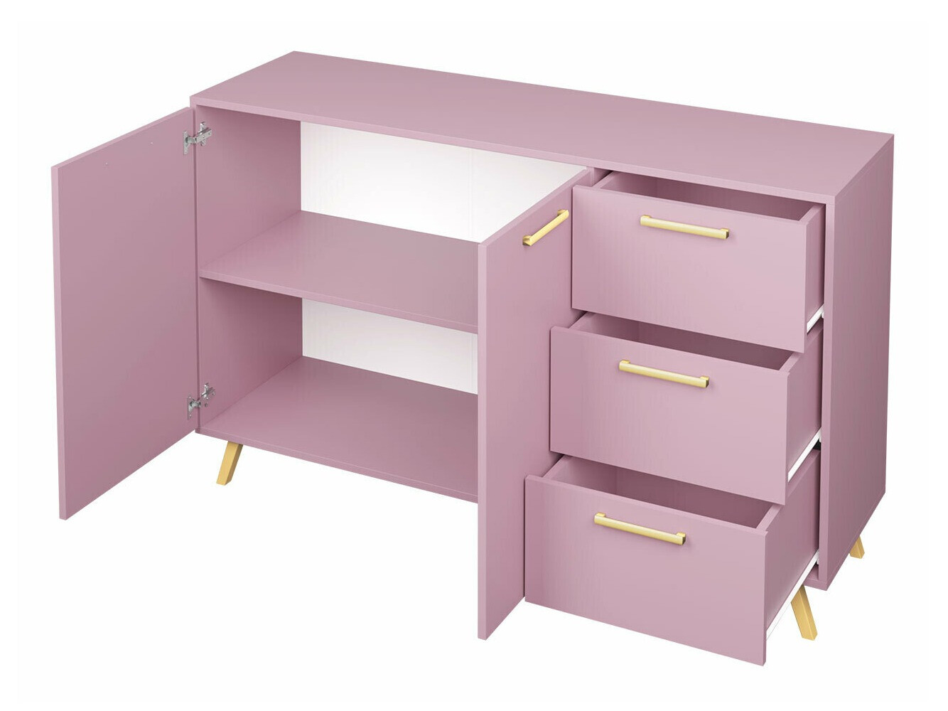 Ensemble de meubles Rosa I (Pourpre)