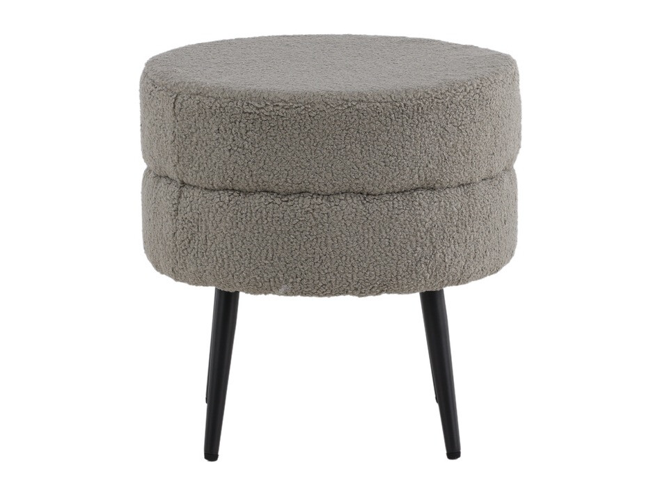 Pouf Dallas 2945 (Gris + Noir)