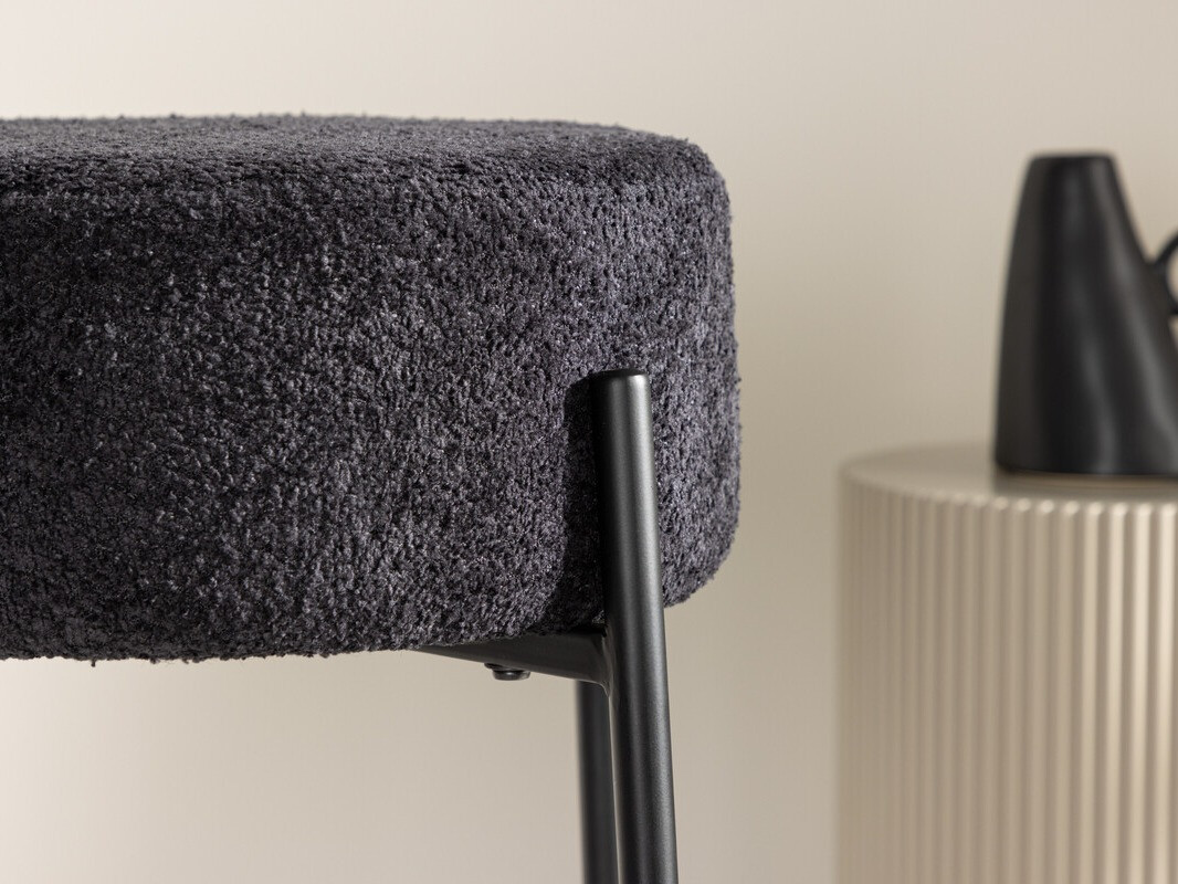Chaise de bar Dallas 4891 (Noir)