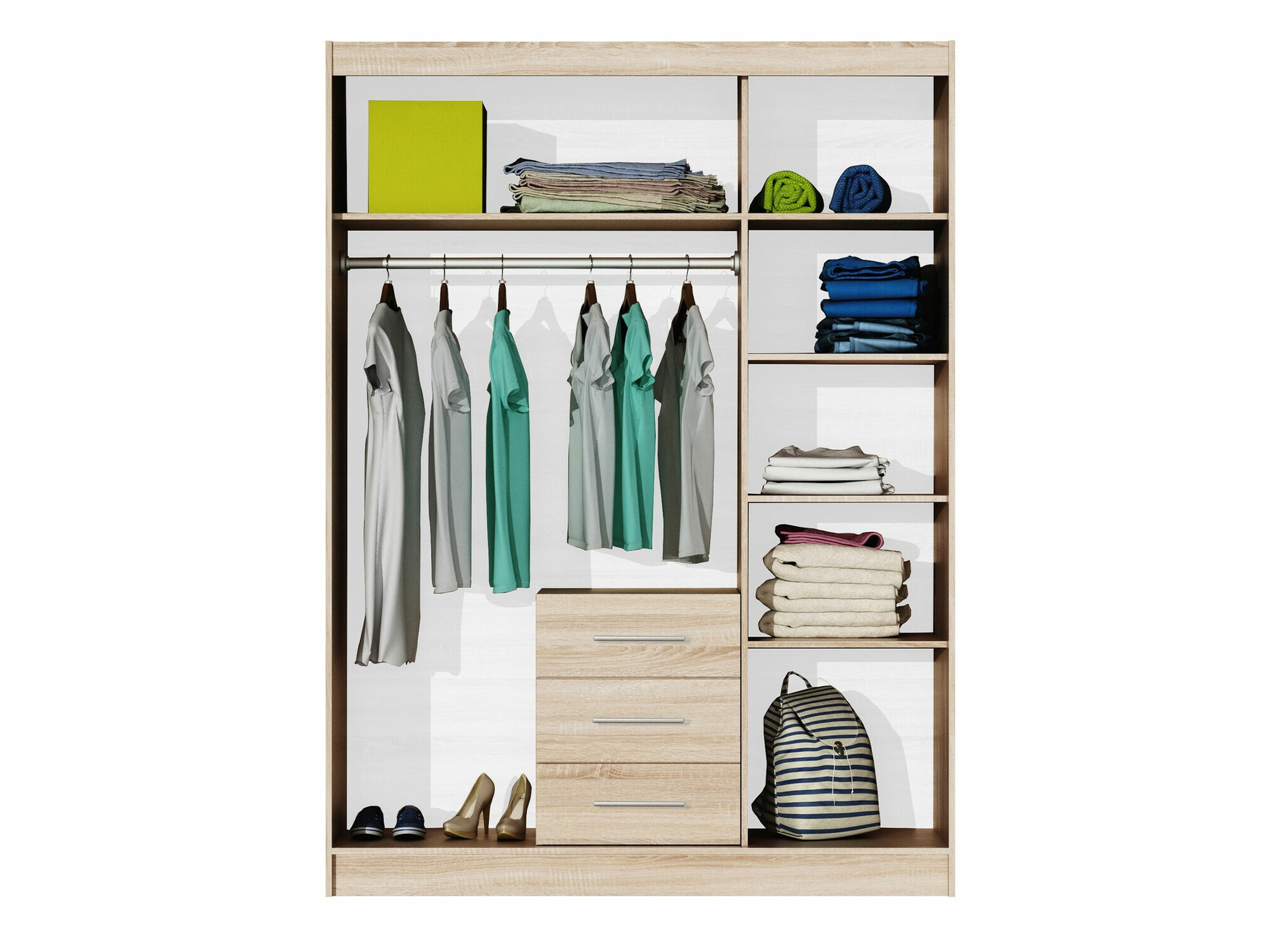 Armoire Dortivu IV (Blanc)