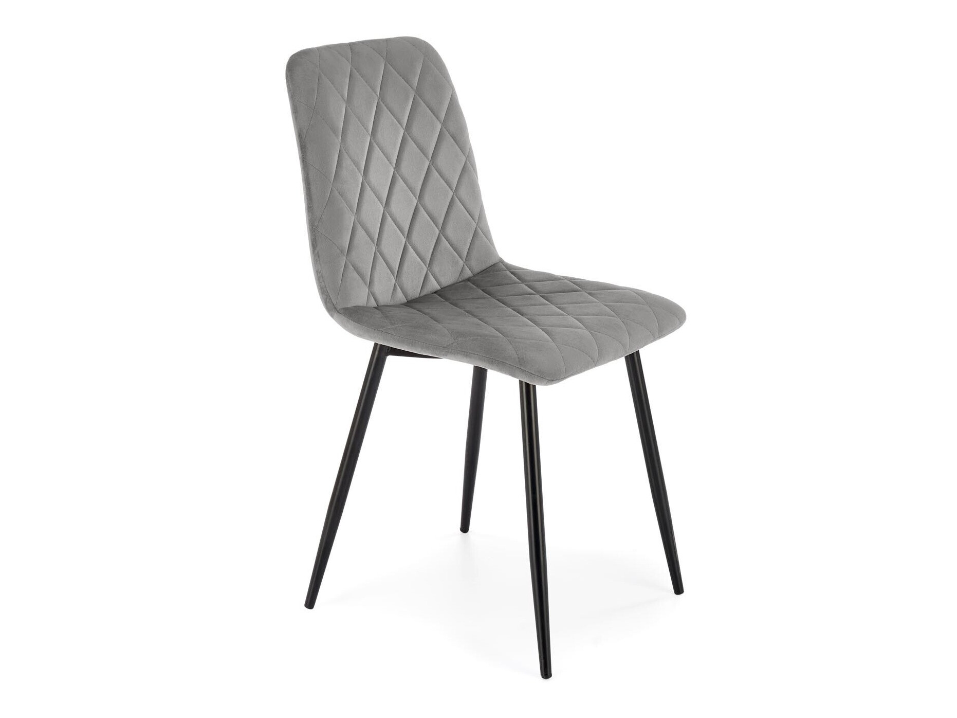 Chaise Houston 1731 (Gris + Noir)