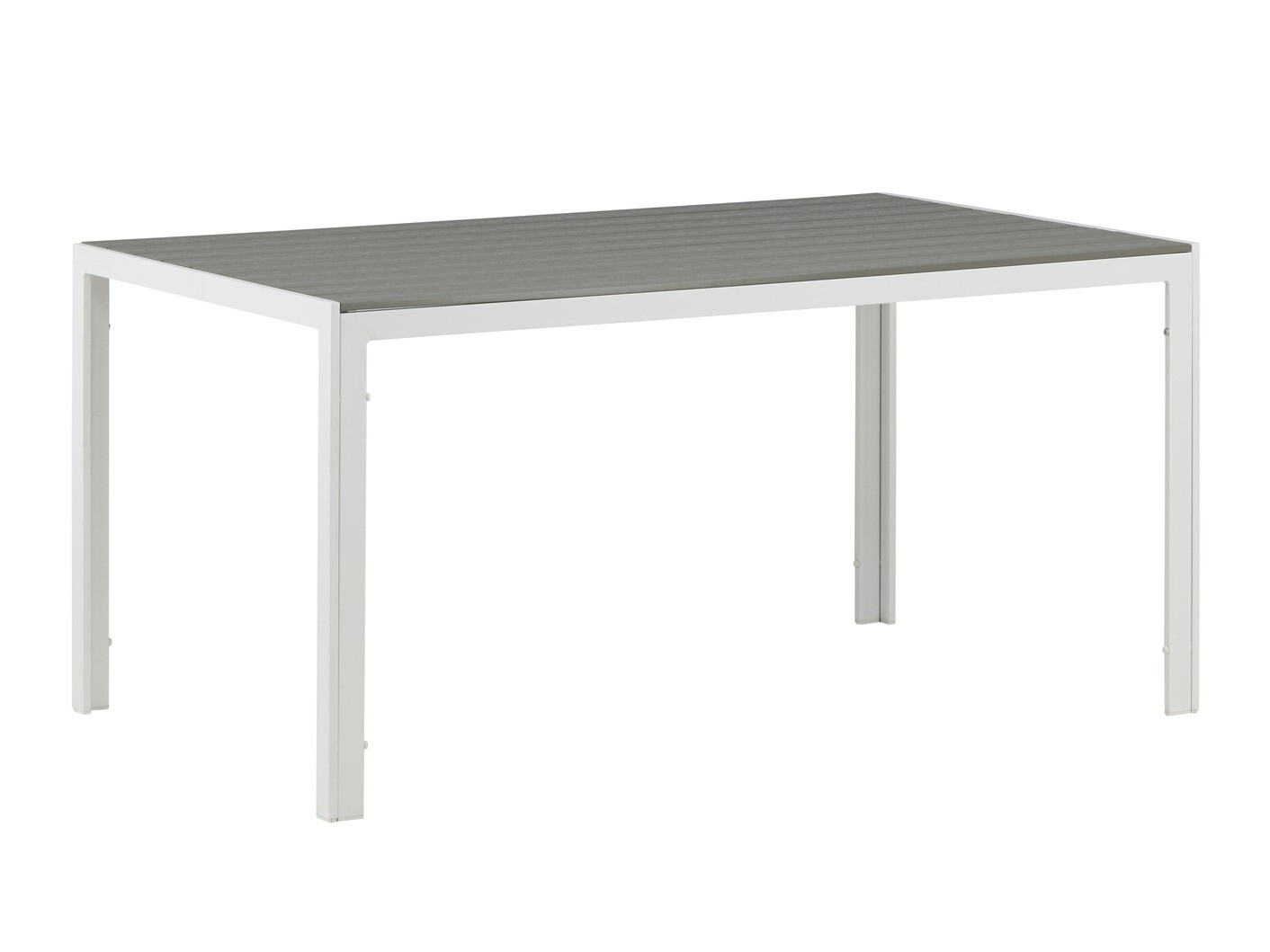 Table de jardin Dallas 2712 (Gris + Blanc)