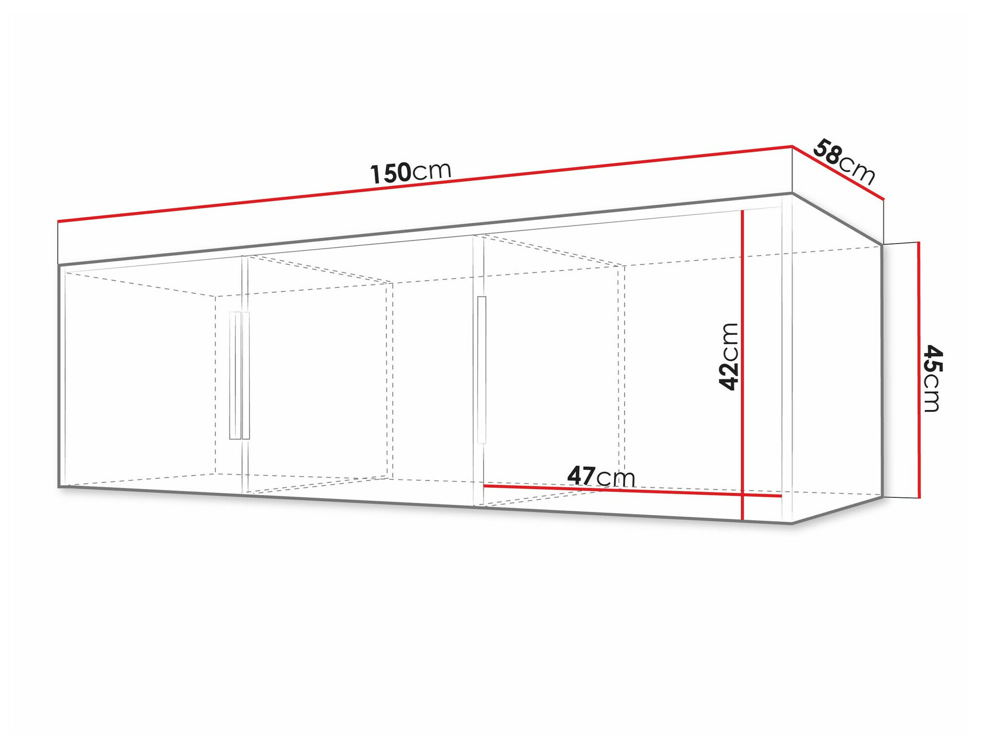 Armoire Collis I (Chêne wotan + Noir)