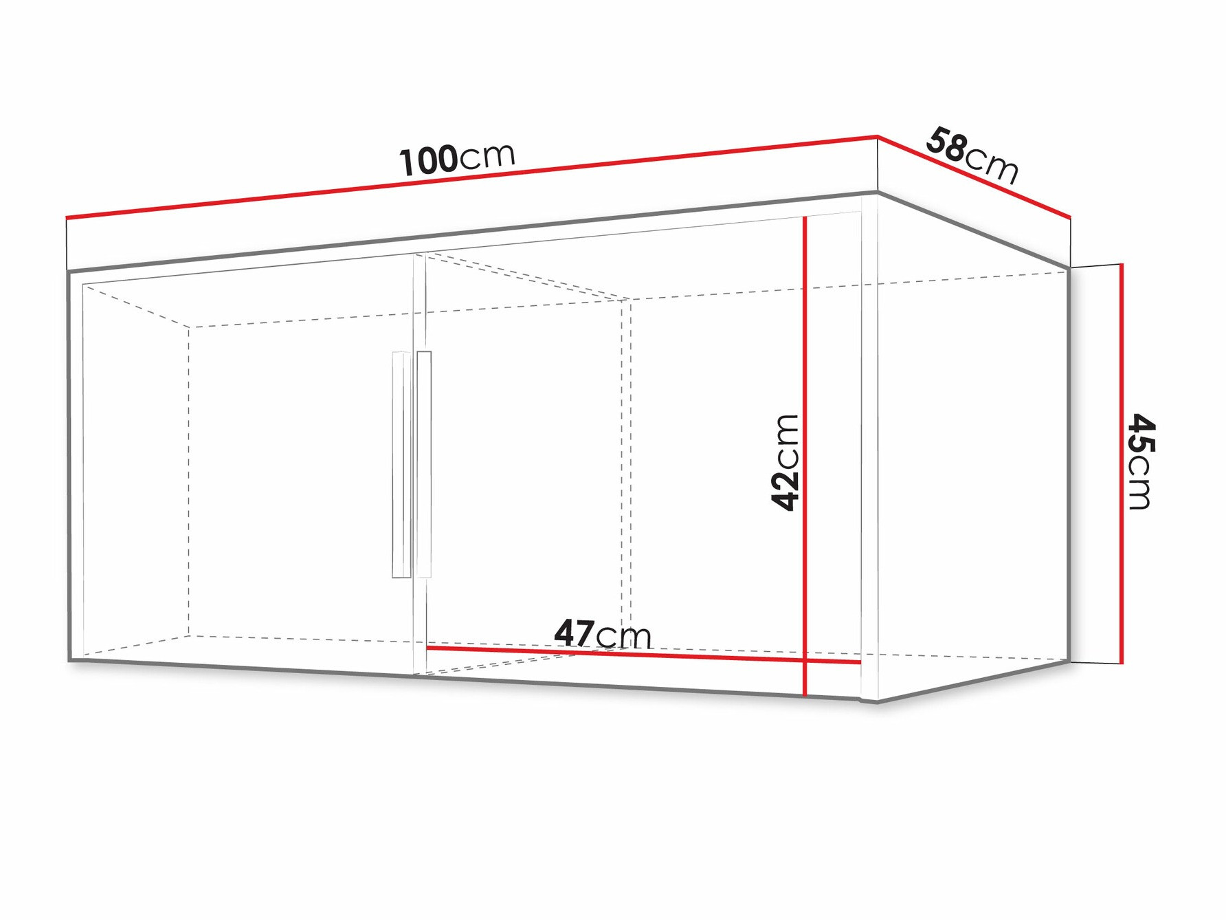 Buffet Collis (Blanc + Chêne wotan)