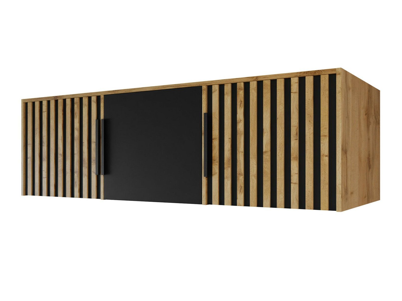 Buffet Collis I (Chêne wotan + Noir)