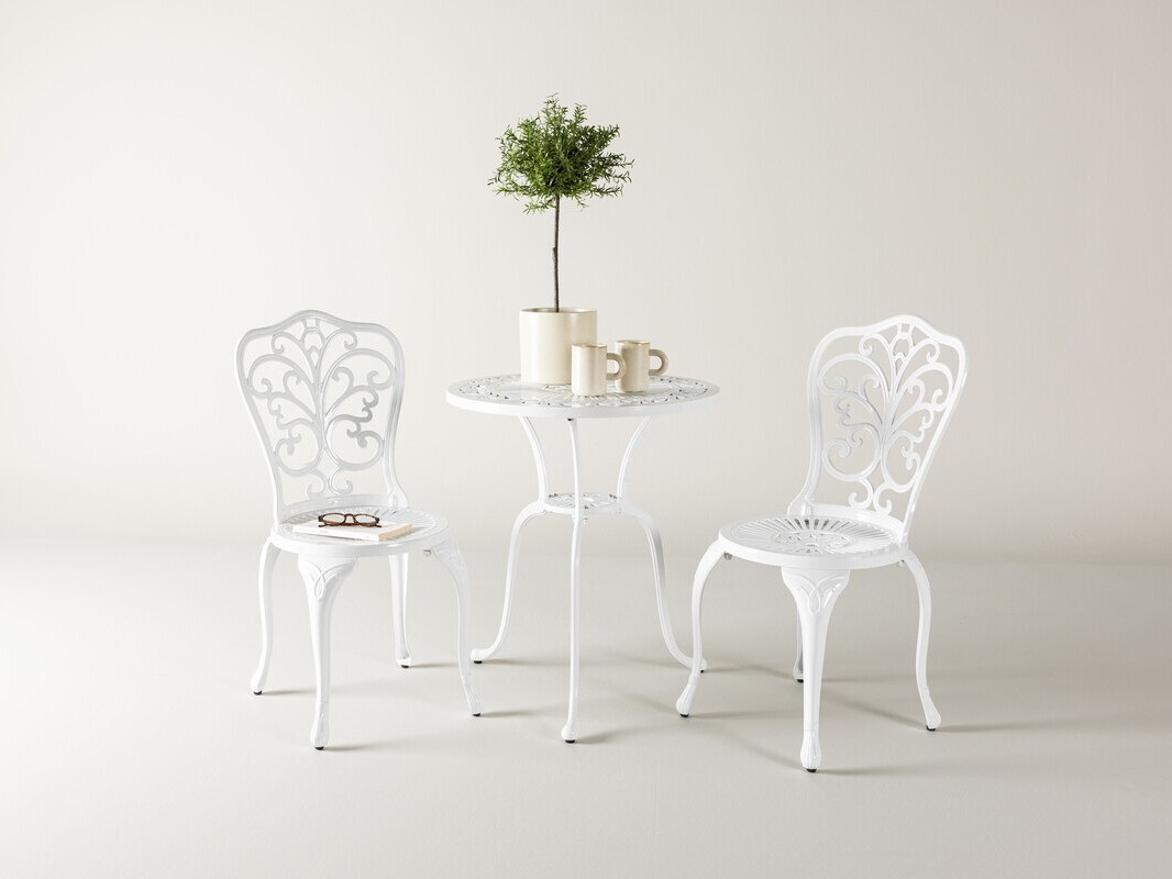 Ensemble de balcon Dallas 4462 (Blanc)