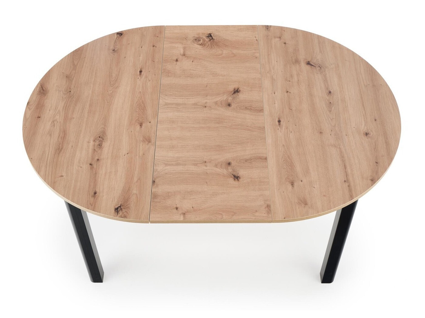 Table Houston 961 (Chêne Artisan + Noir)