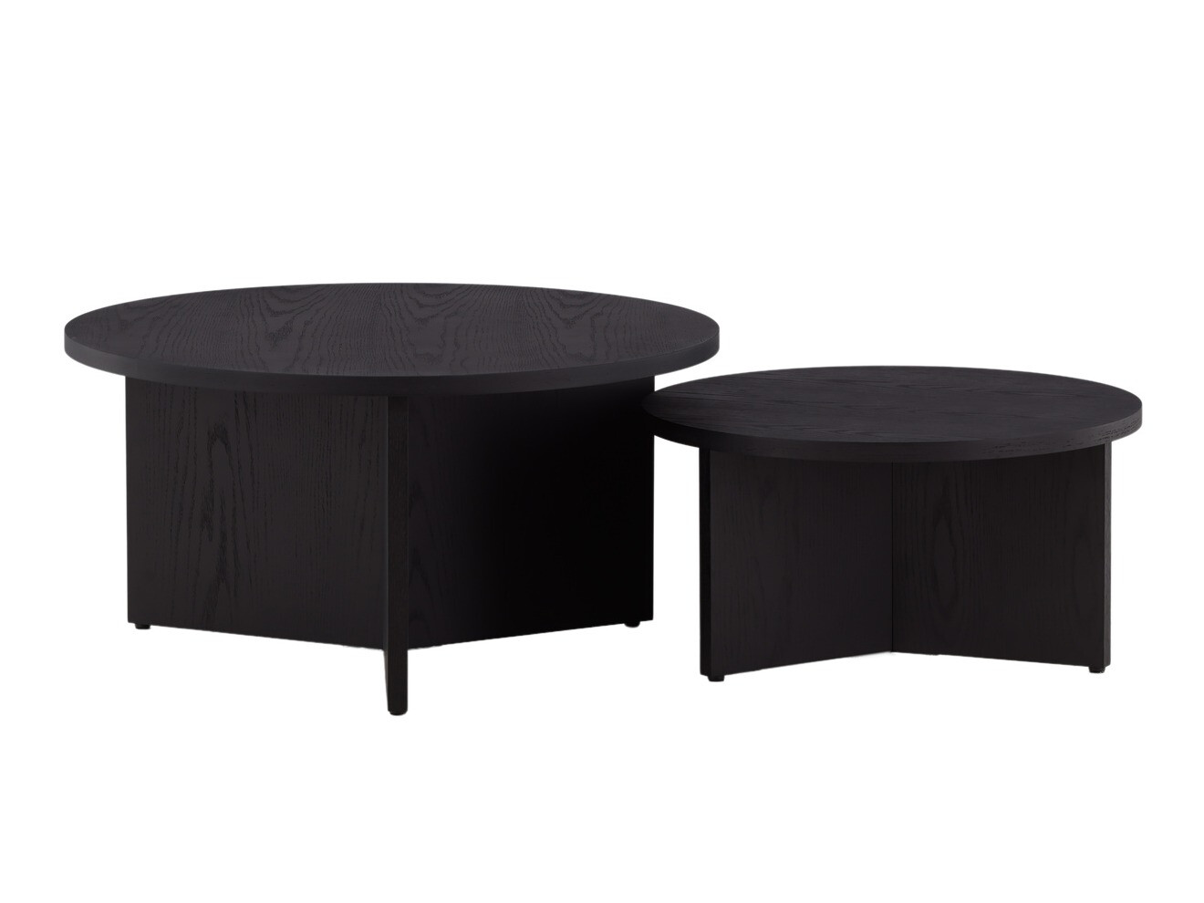 Ensemble tables basses Dallas 4475 (Noir)