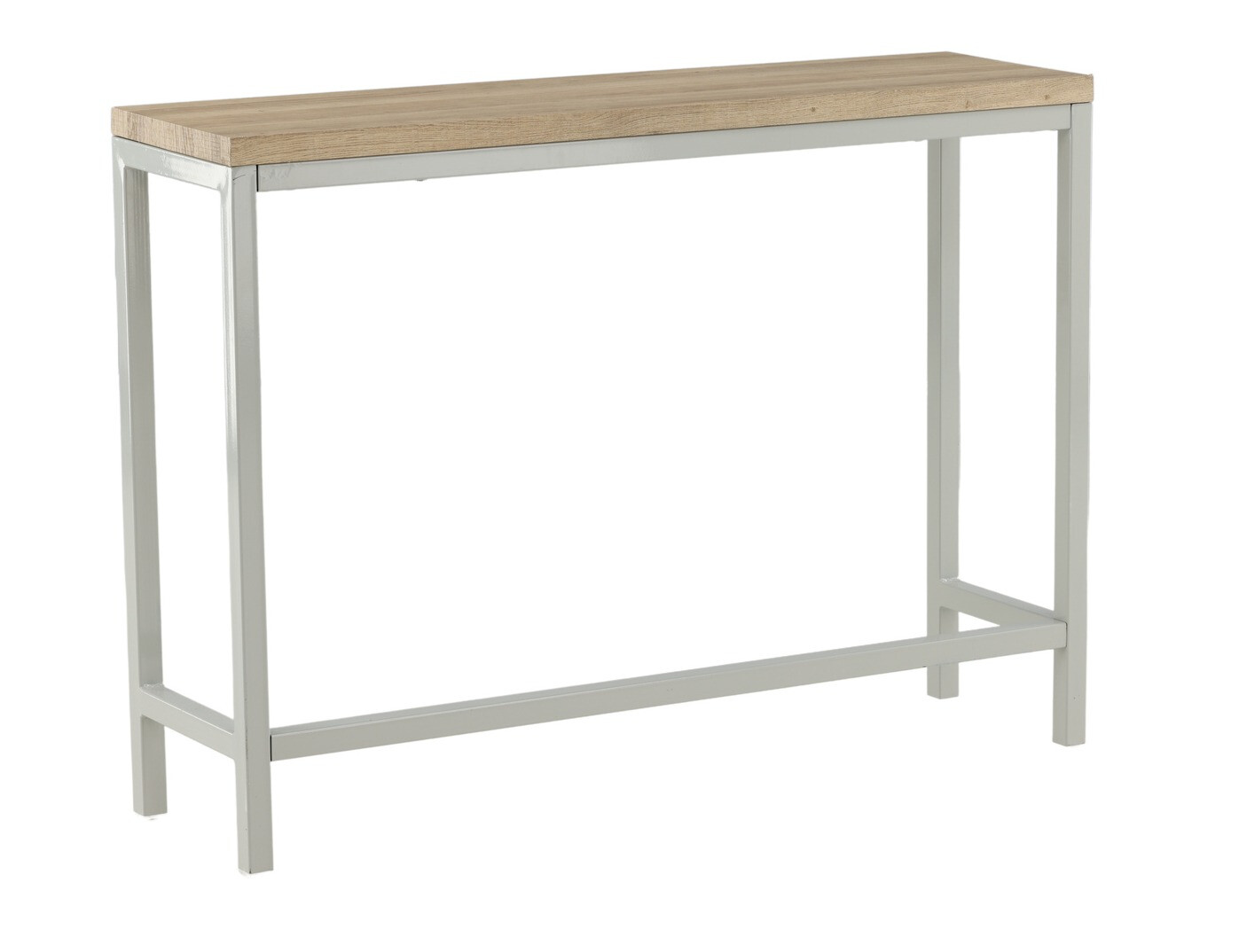 Console Dallas 2468 (Gris + Clair bois)
