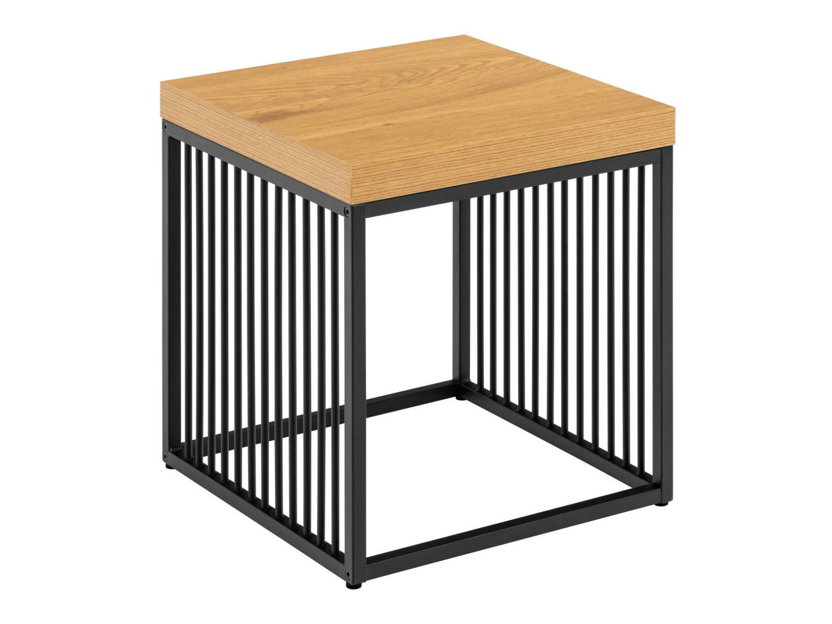 Table d'appoint Norsica Livevai 102 (Chêne + Noir)