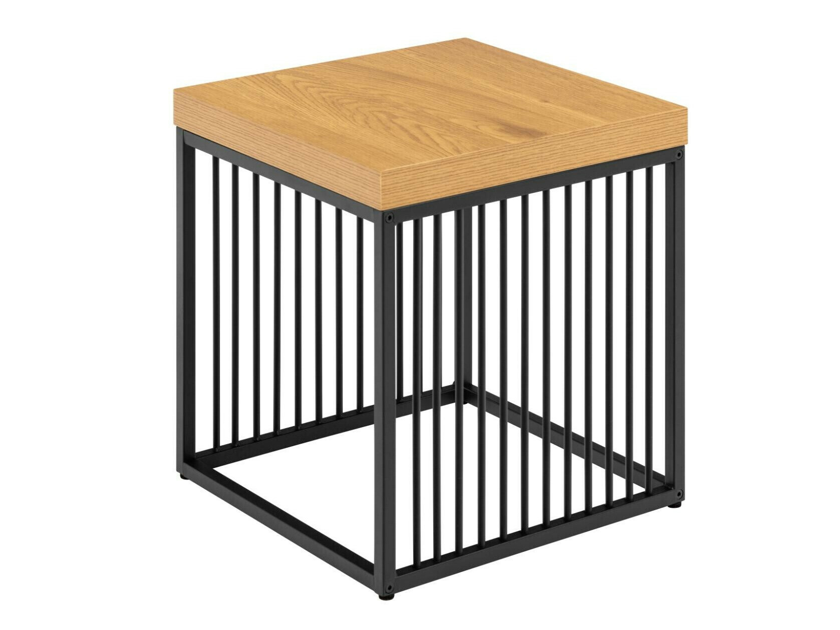 Table d'appoint Norsica Livevai 102 (Chêne + Noir)