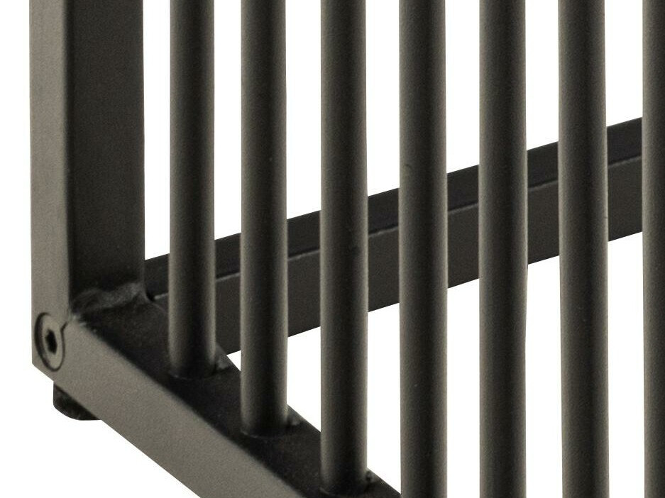 Table d'appoint Norsica Livevai 102 (Marbre noir + Noir)