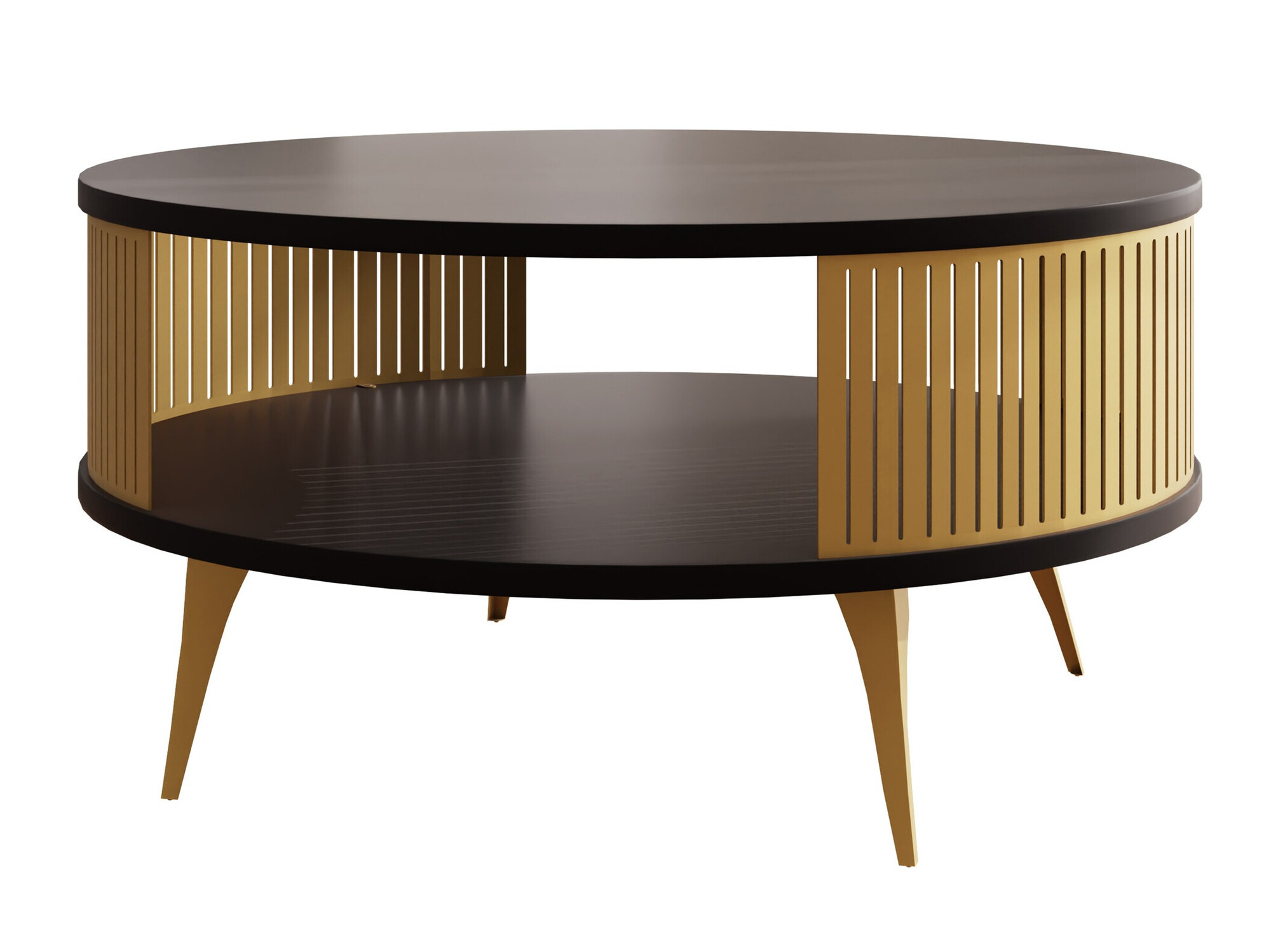 Table basse Vitum I (Doré + Noir)
