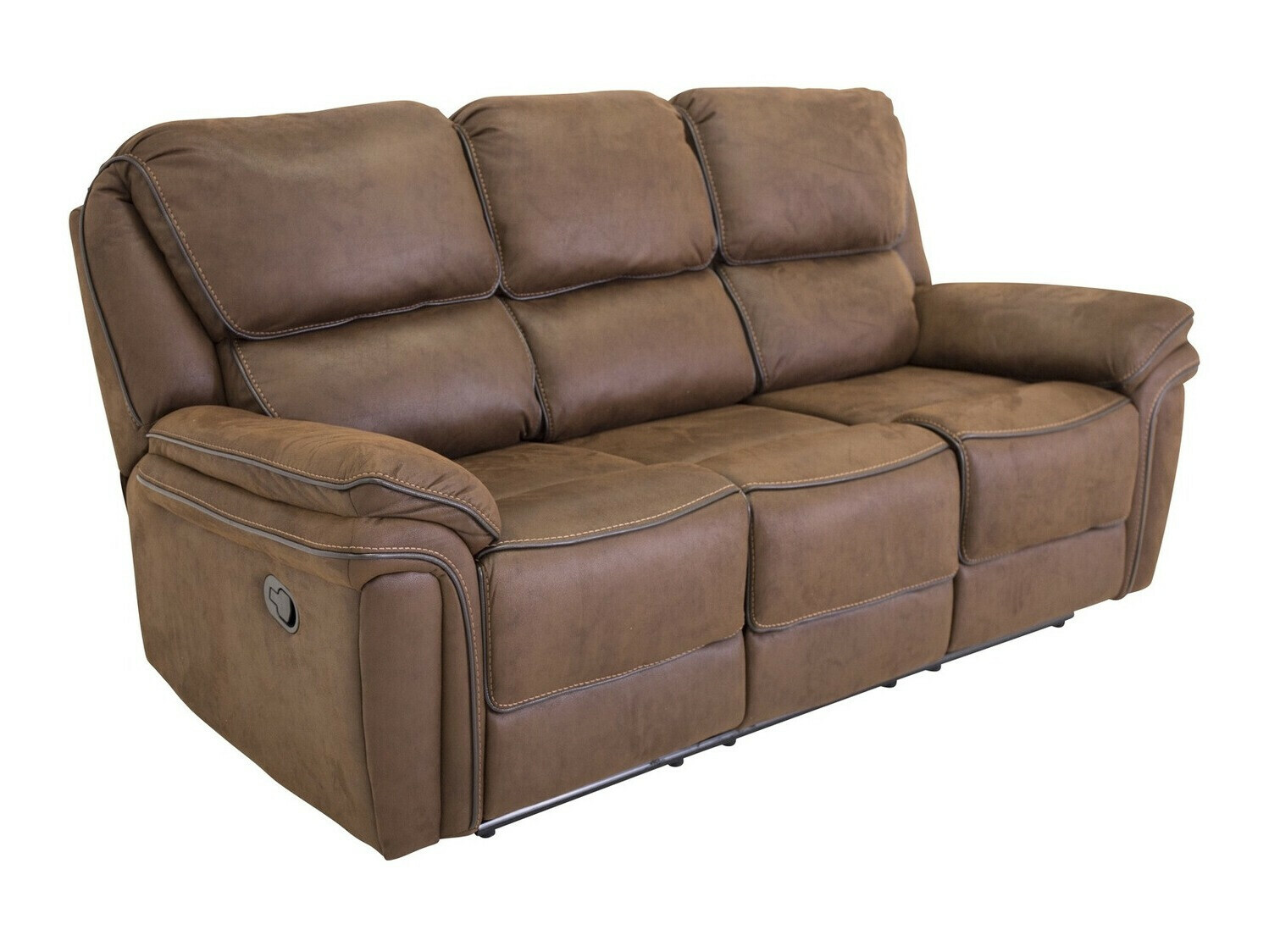 Canapé inclinable Dallas 4724 (Marron)