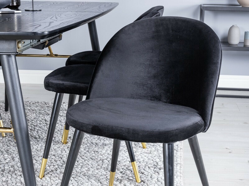 Chaise Dallas 137 (Noir)