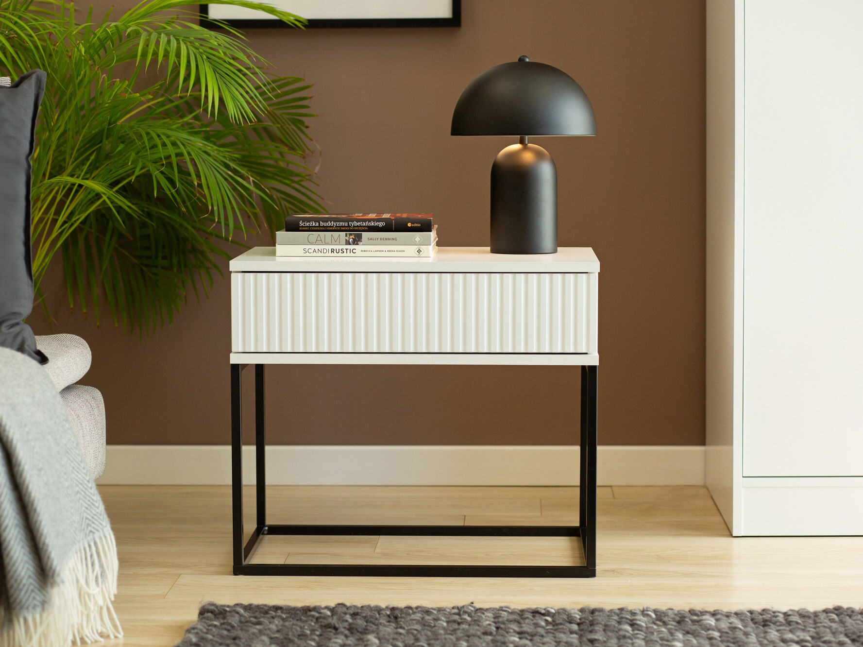 Table de chevet Bristol 190 (Blanc)