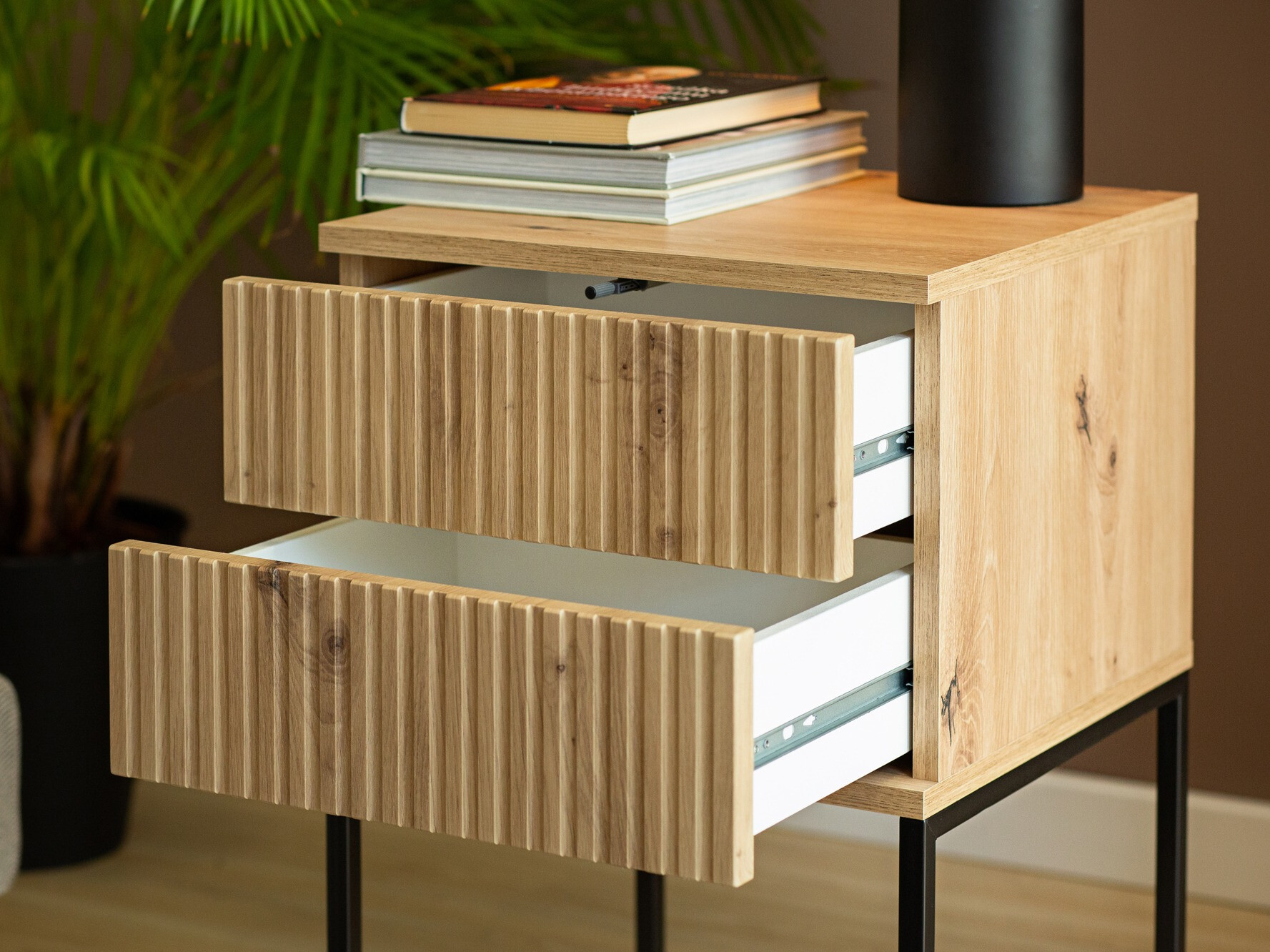 Table de chevet Bristol 195 (Chêne Artisan)