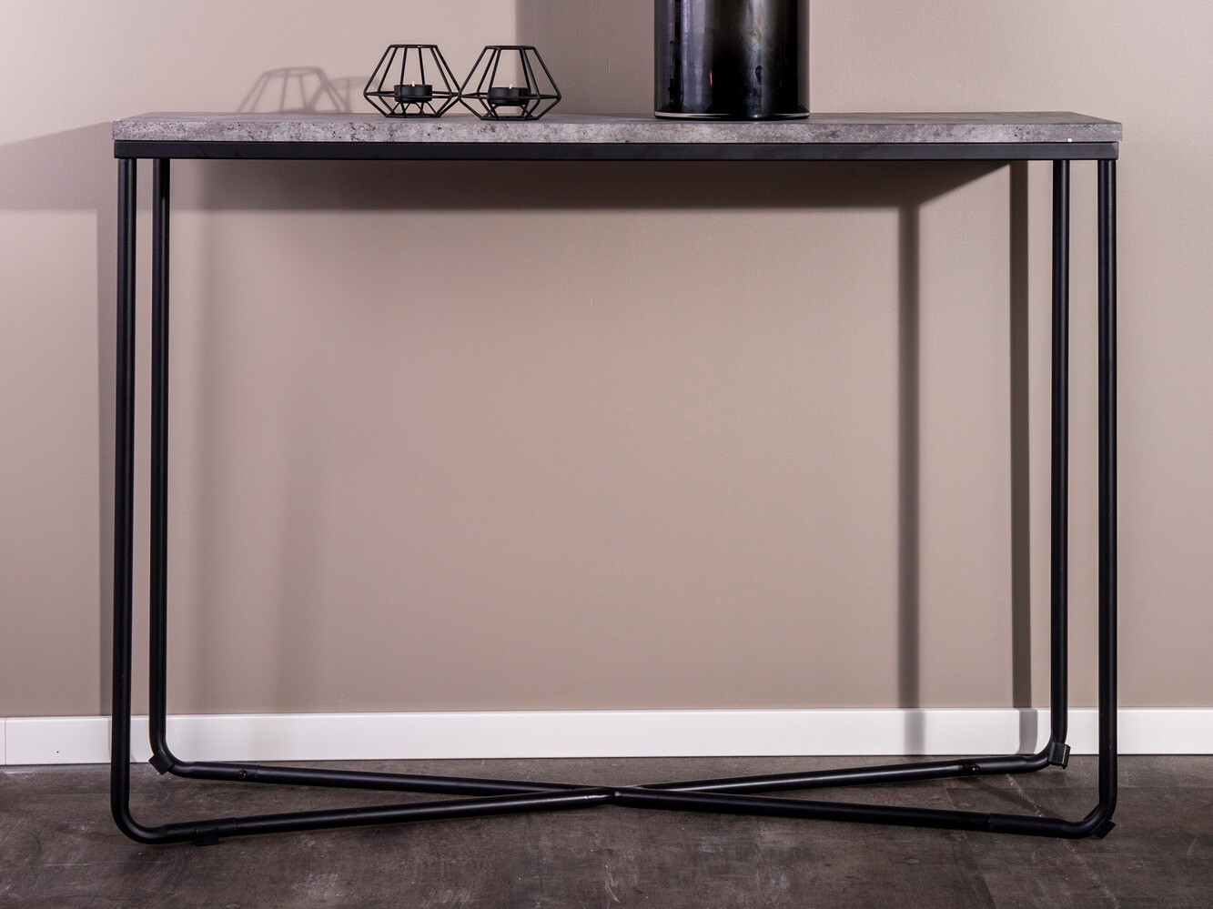 Console Dallas 197 (Béton + Noir)