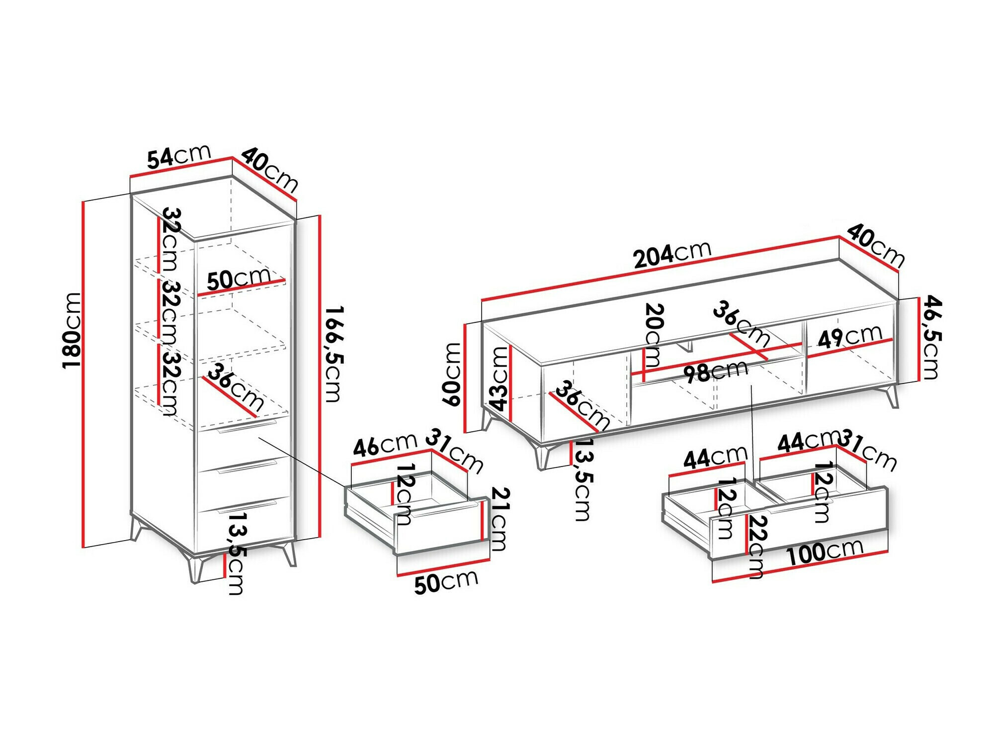 Ensemble de salon Comfivo Citrus I