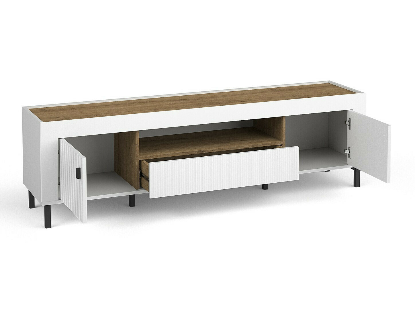 Ensemble de salon Mormavu 114 (Mat blanc)