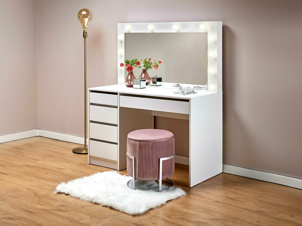 Coiffeuse Houston Gaudium I (Blanc)