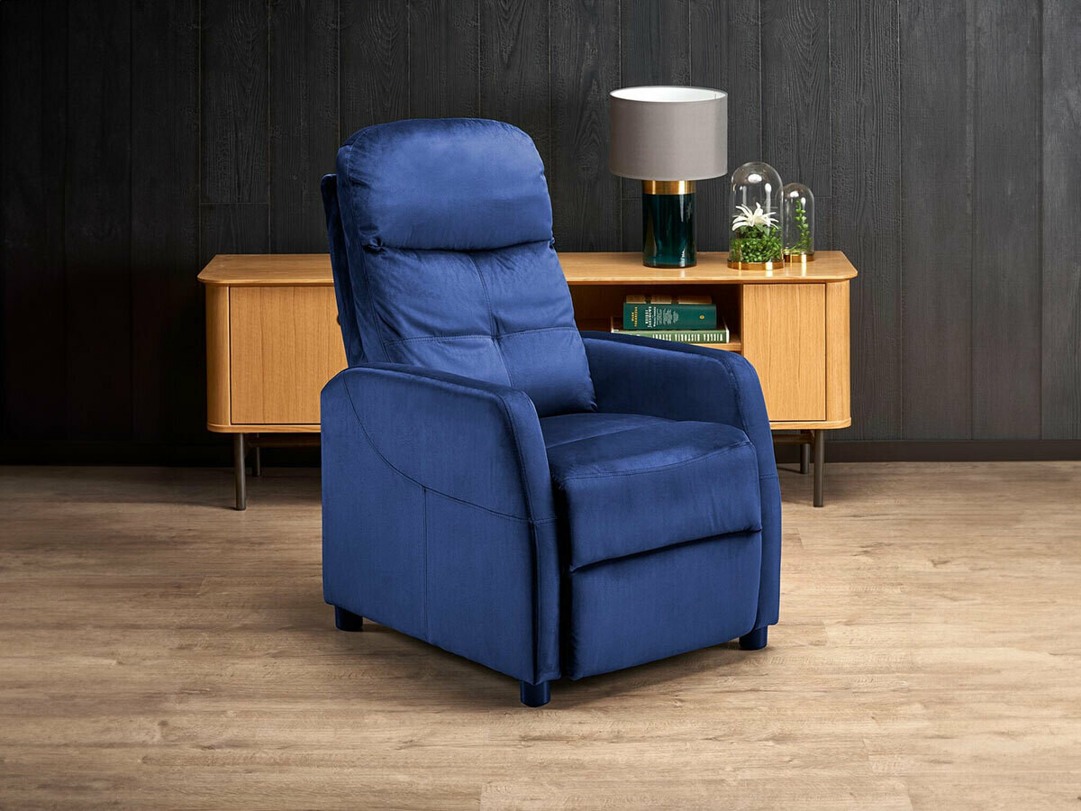 Fauteuil inclinable Houston 992 (Bleu foncé)